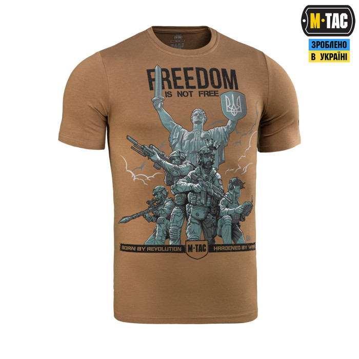 M-Tac футболка Freedom Coyote Brown 3XL