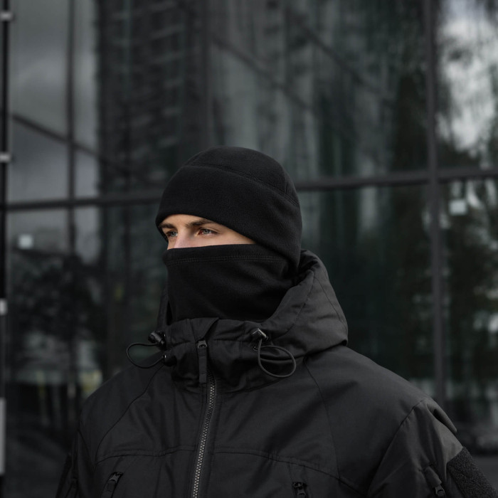 M-Tac шапка Watch Cap Elite фліс (320г/м2) with Slimtex Black XL