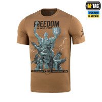 M-Tac футболка Freedom Coyote Brown 3XL