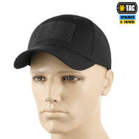 M-Tac бейсболка тактична Elite Flex ріп-стоп Black XS