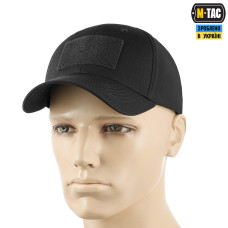 M-Tac бейсболка тактична Elite Flex ріп-стоп Black XS