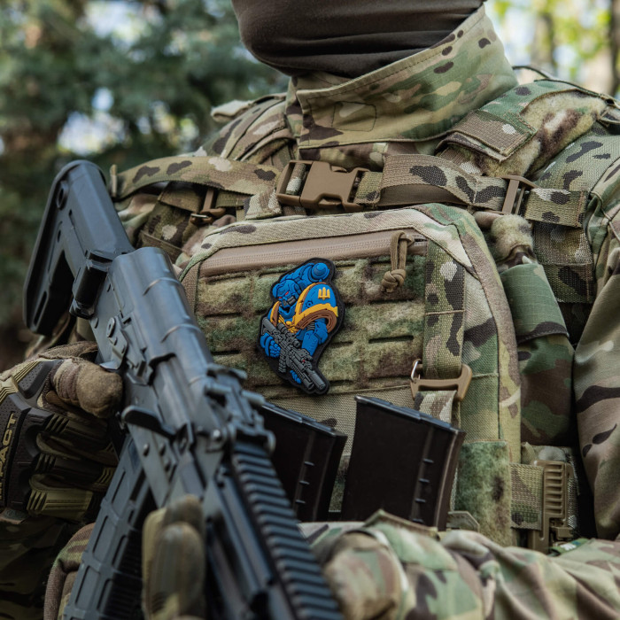 M-Tac нашивка Штурмовик Yellow/Blue