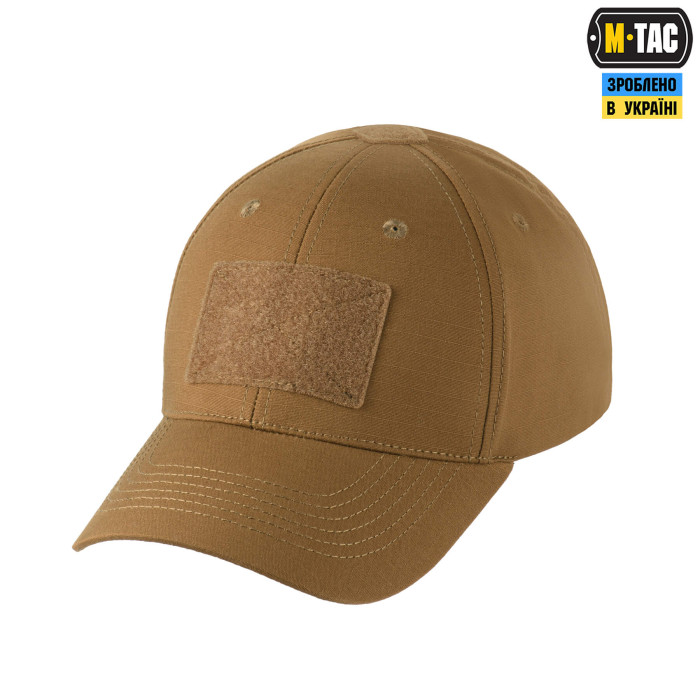 M-Tac бейсболка тактична Elite Flex ріп-стоп Coyote Brown S/M