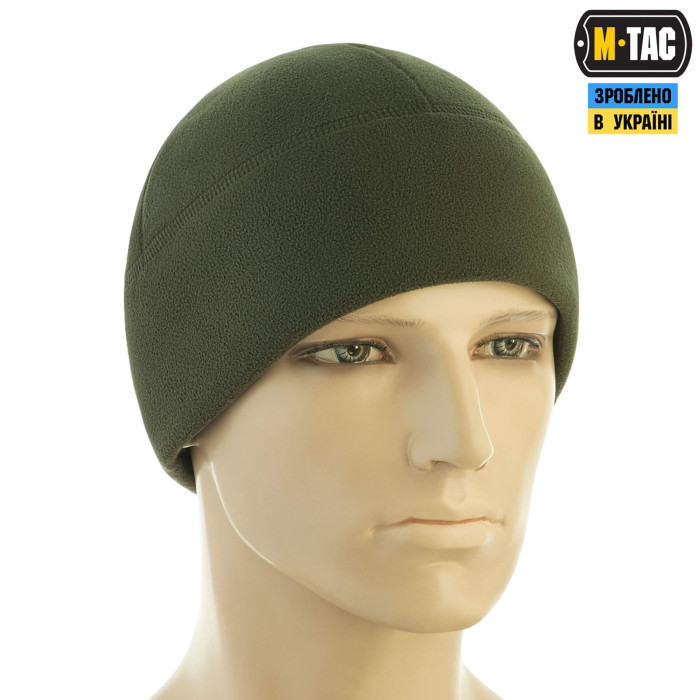 M-Tac шапка Watch Cap Elite фліс (320г/м2) with Slimtex Army Olive S