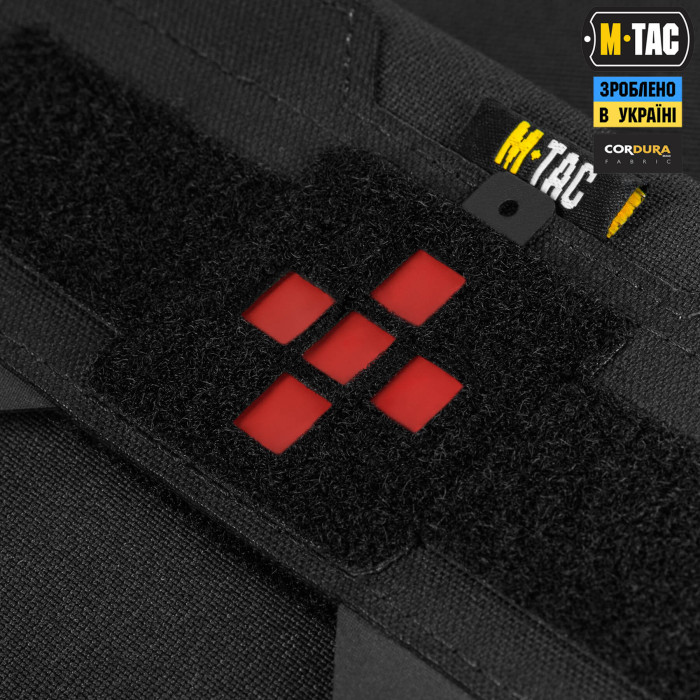 M-Tac підсумок медичний горизонтальний Elite Black