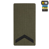 M-Tac погон на липучці Старший солдат (вишивка) Ranger Green