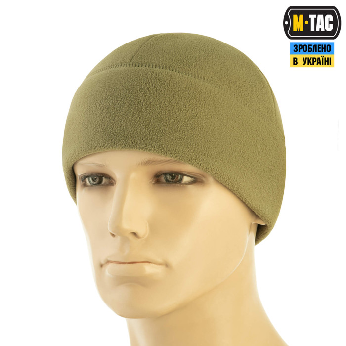 M-Tac шапка Watch Cap Elite фліс (320г/м2) Tan L