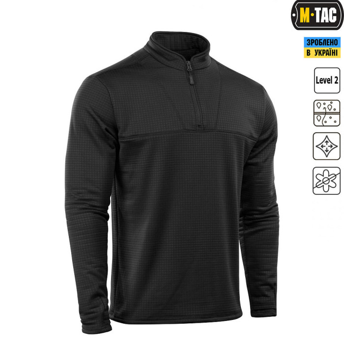 M-Tac термосорочка фліс Delta Level 2 Black 2XL