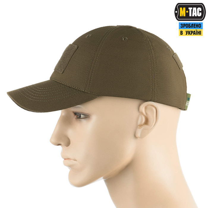 M-Tac бейсболка тактична Elite Flex ріп-стоп Dark Olive XS