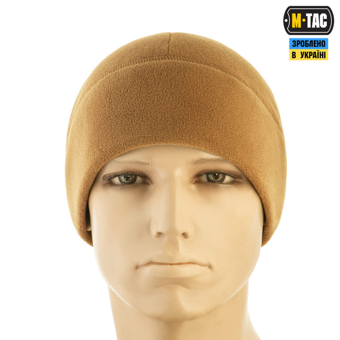 M-Tac шапка Watch Cap Elite фліс (320г/м2) with Slimtex Coyote Brown XL