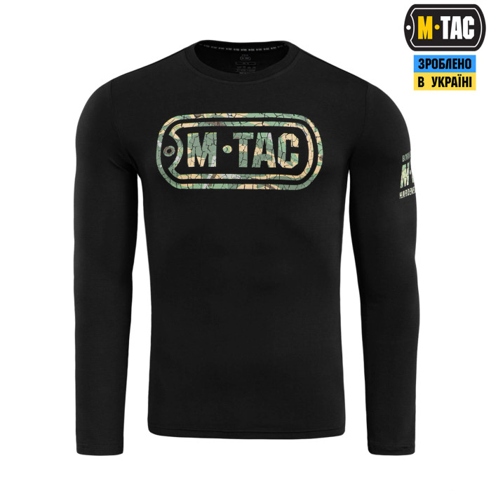 M-Tac футболка Logo довгий рукав Black M