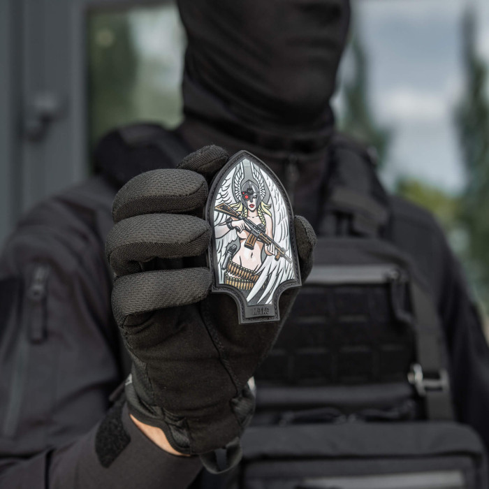 M-Tac нашивка Піка Валькірія PVC друк Black