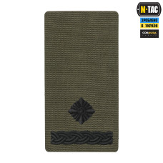 M-Tac погон на липучці Майор (вишивка) Ranger Green
