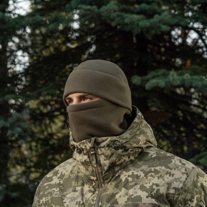 M-Tac шапка Watch Cap Elite фліс (320г/м2) with Slimtex Dark Olive M