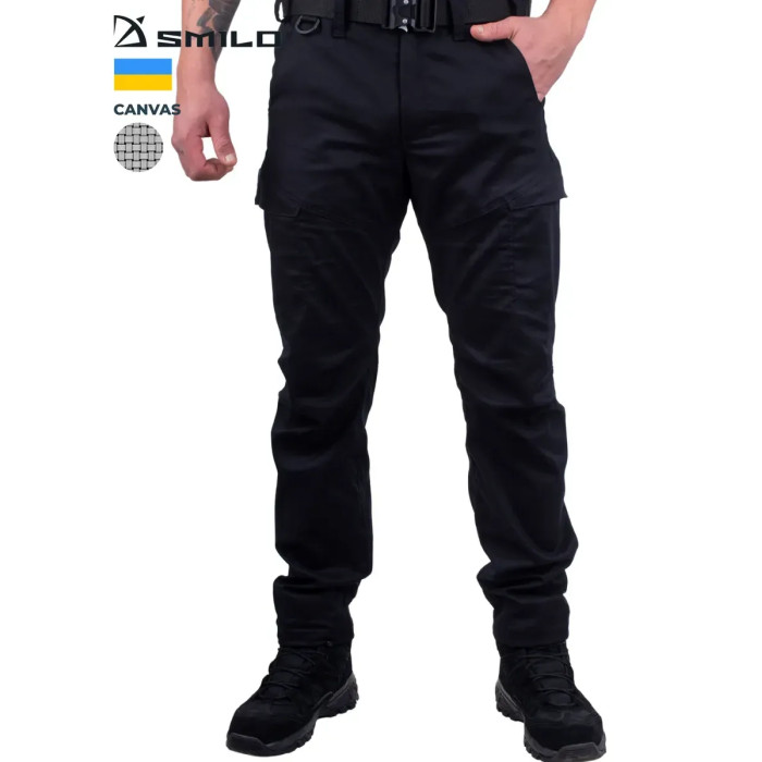 Штани Black M SMILO тактичні cargo balance
