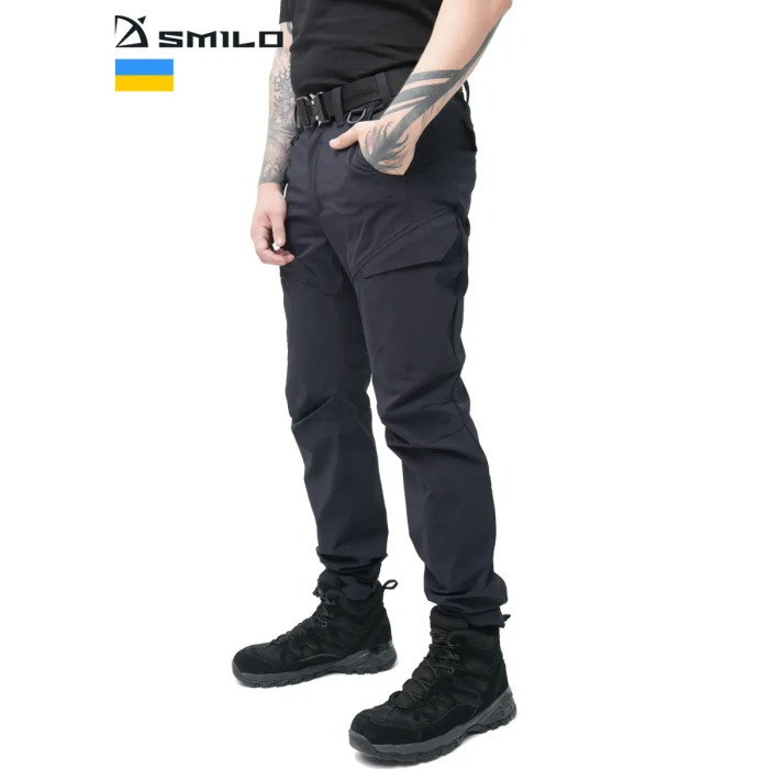 Штани Blue M SMILO тактичні cargo balance