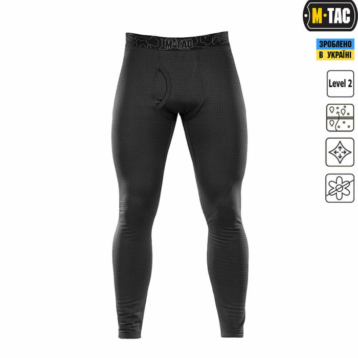 M-Tac термоштани фліс Delta Level 2 Black XS