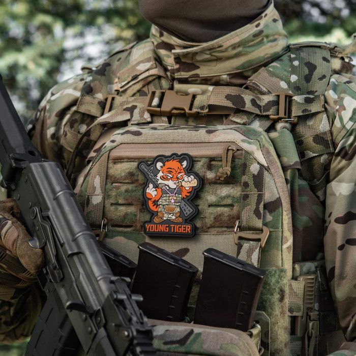 M-Tac нашивка Young Tiger PVC