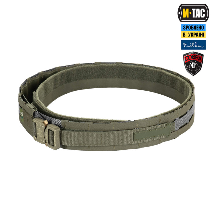 M-Tac ремінь Tiger Belt Cobra Buckle Ranger Green M/L