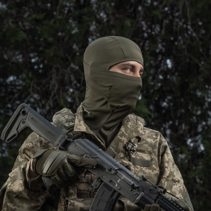 M-Tac балаклава-ніндзя потовідвідна Polartec Army Olive S