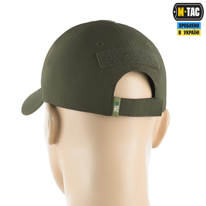 M-Tac бейсболка тактична Elite Flex ріп-стоп Army Olive S/M