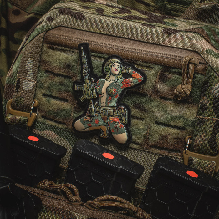 M-Tac нашивка Tactical girl №1 Якудза PVC MC