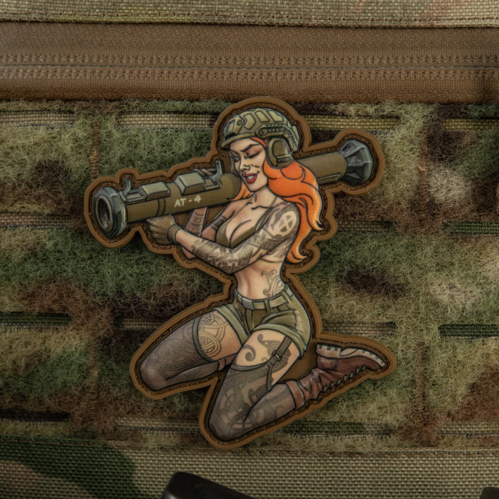M-Tac нашивка Tactical girl №10 PVC Skandinavik