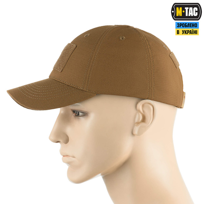 M-Tac бейсболка тактична Elite Flex ріп-стоп Coyote Brown S/M