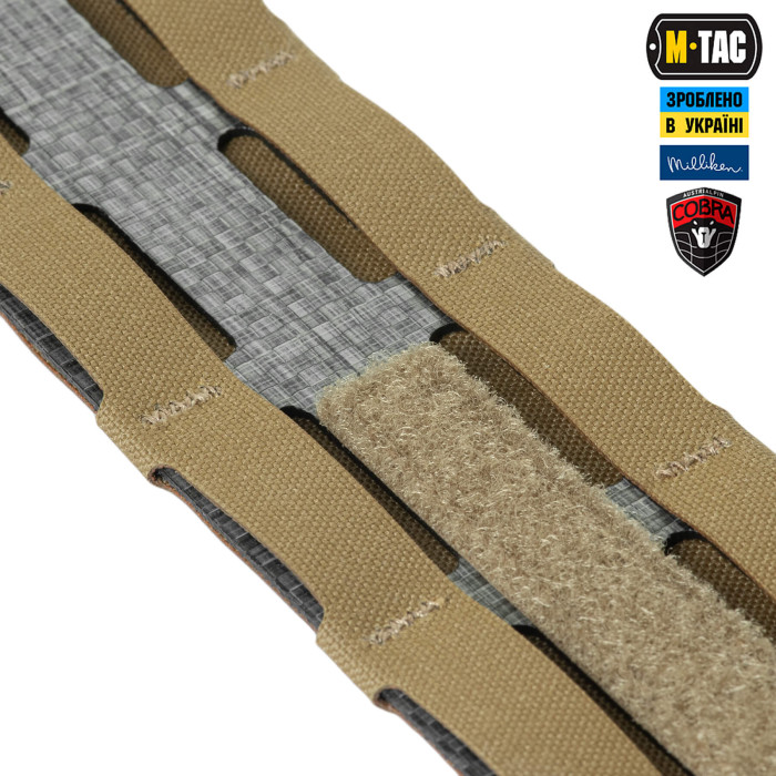 M-Tac ремінь Tiger Belt Cobra Buckle Coyote M/L
