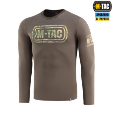 M-Tac футболка Logo довгий рукав Dark Olive 2XL