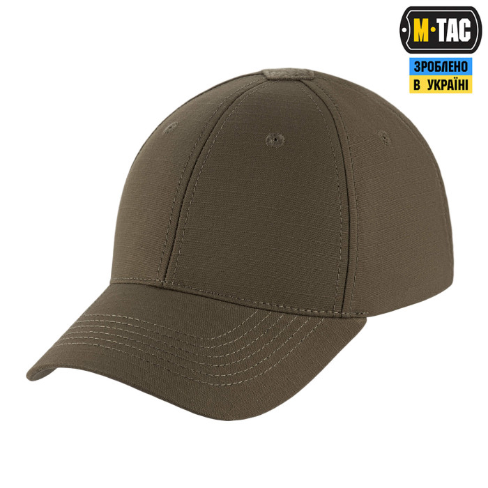 M-Tac бейсболка Elite Flex ріп-стоп Dark Olive L/XL