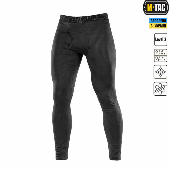 M-Tac термоштани фліс Delta Level 2 Black XS