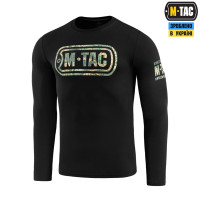 M-Tac футболка Logo довгий рукав Black M