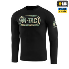 M-Tac футболка Logo довгий рукав Black 2XL