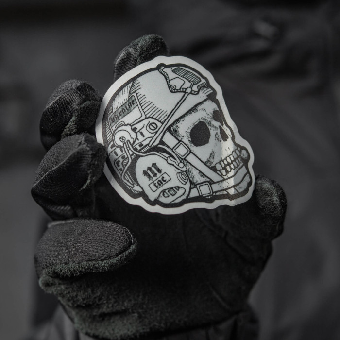 M-Tac наклейка Operator світловідбиваюча Black