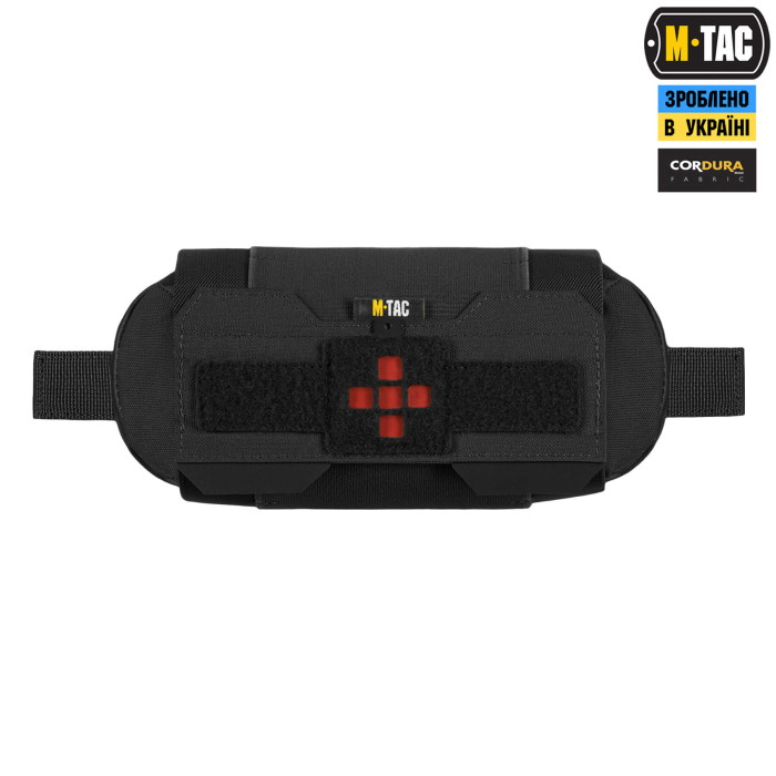 M-Tac підсумок медичний горизонтальний Elite Black
