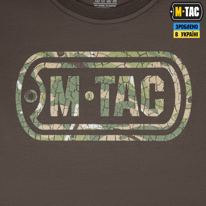 M-Tac футболка Logo довгий рукав Dark Olive 2XL