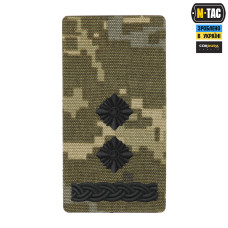 M-Tac погон на липучці Підполковник (вишивка) MM14