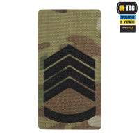 M-Tac погон на липучці Головний сержант (вишивка) Multicam