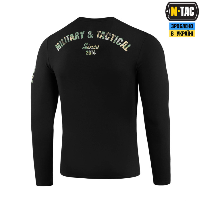 M-Tac футболка Logo довгий рукав Black M