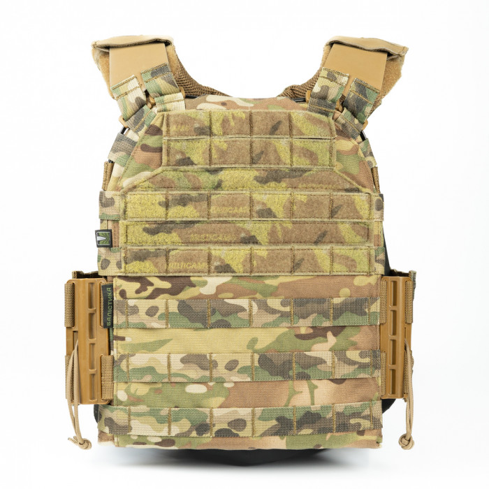 Плитоноска М3 Pro (Мультикам неоригінальний) з системою швидкого скидання Plate carrier Балістика 10