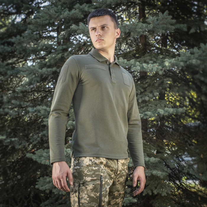 M-Tac поло ЗСУ 65/35 Dark Olive 2XL