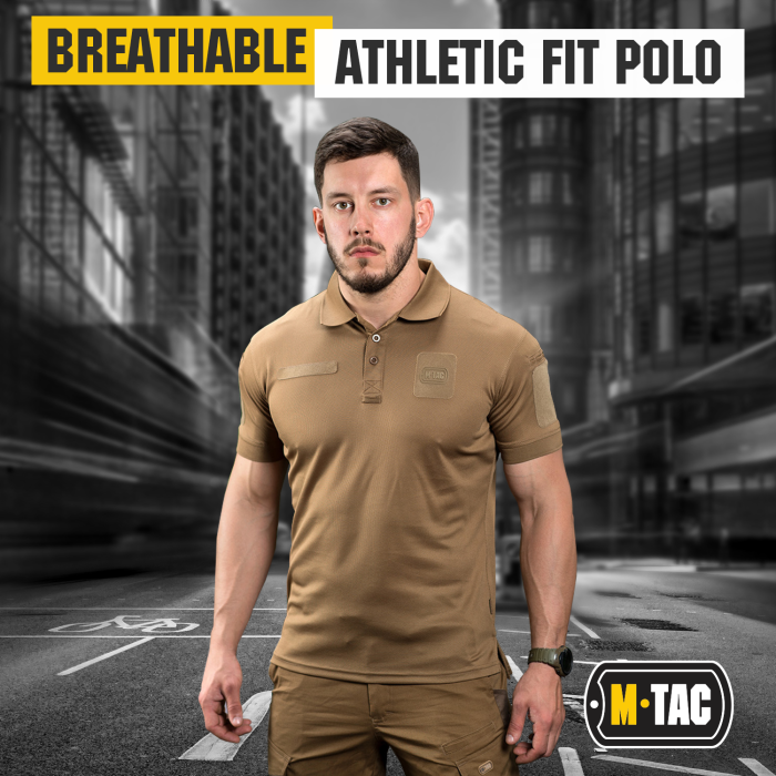 M-Tac поло Elite Tactical Coolmax Black L