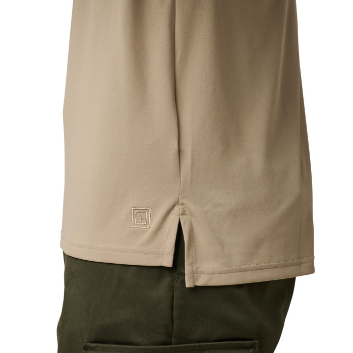 Поло Silver Tan M 5.11 Helios Long Sleeve Polo 42022-160