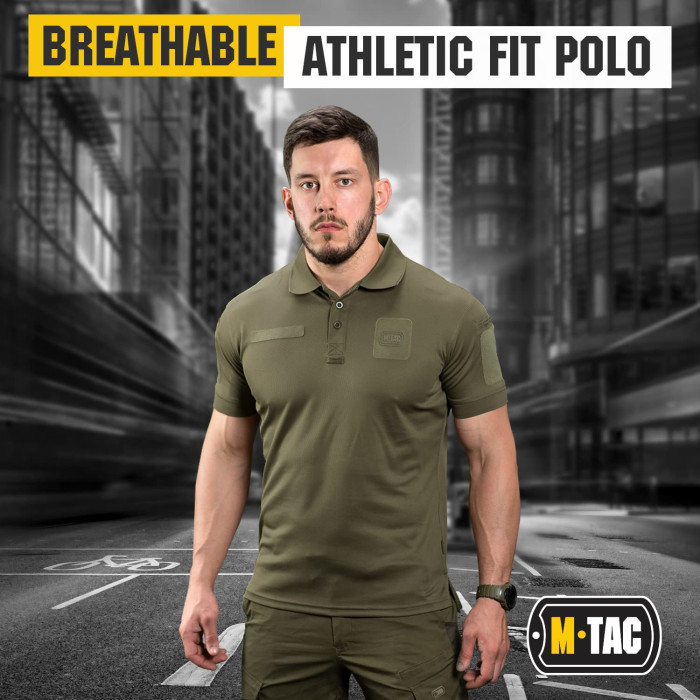 M-Tac поло Elite Tactical Coolmax Olive M