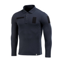M-Tac поло тактичне довгий рукав 65/35 Dark Navy Blue XL