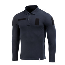 M-Tac поло тактичне довгий рукав 65/35 Dark Navy Blue XL