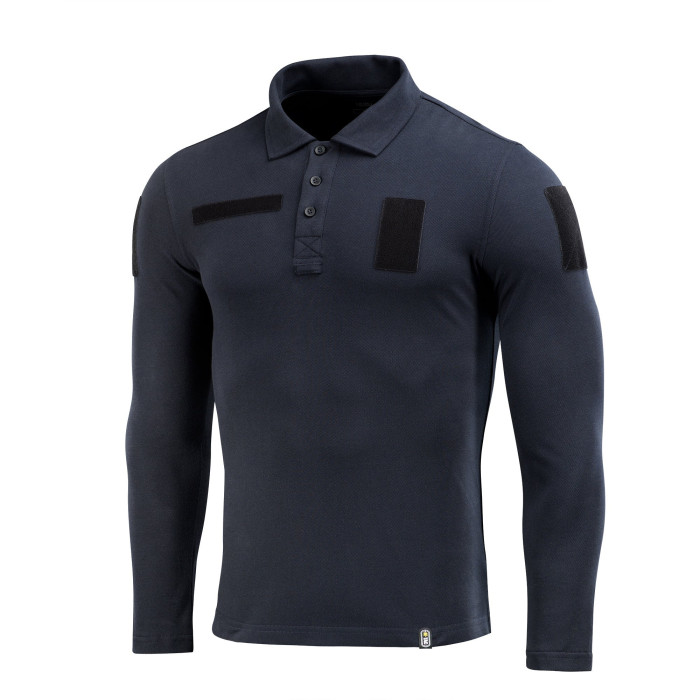 M-Tac поло тактичне довгий рукав 65/35 Dark Navy Blue XL