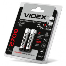 Акумулятор VIDEX AA/HR06 2700mAh(бл-2шт) HR6/2700/2 DB
