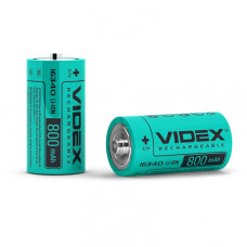Акумулятор VIDEX без захисту 800 mAh bulk/1 pc 50/600 16340